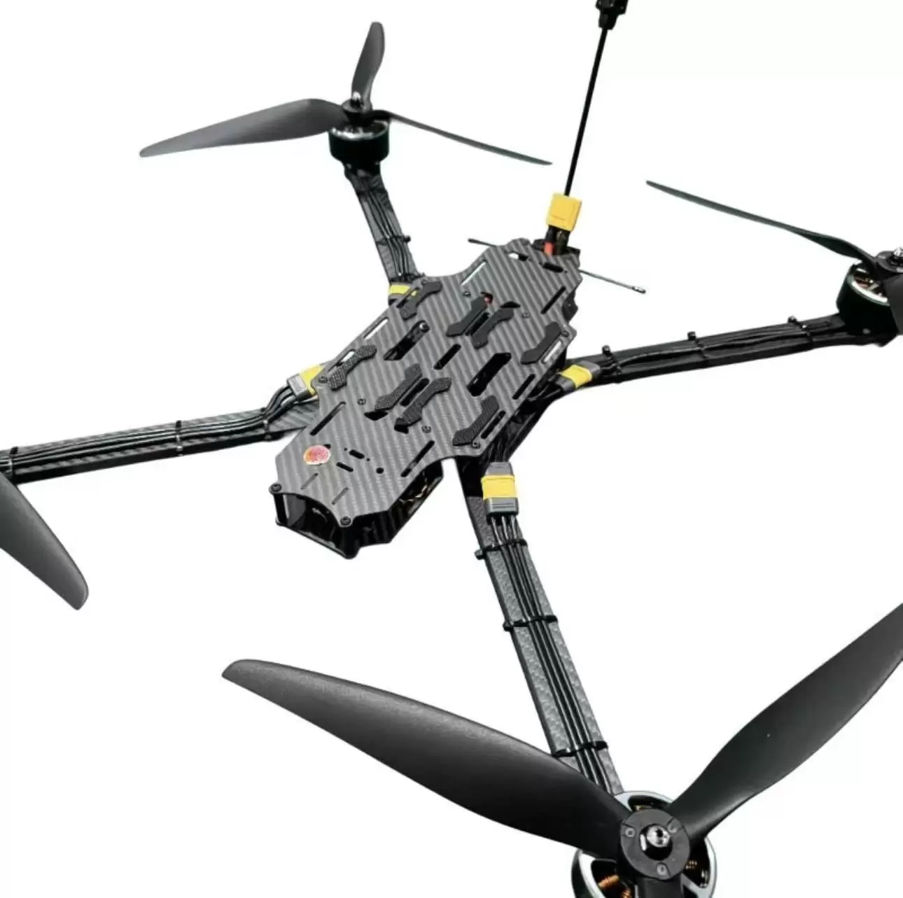 15-inch FPV Drone with AI Guidance and Fiber Optic Transmission