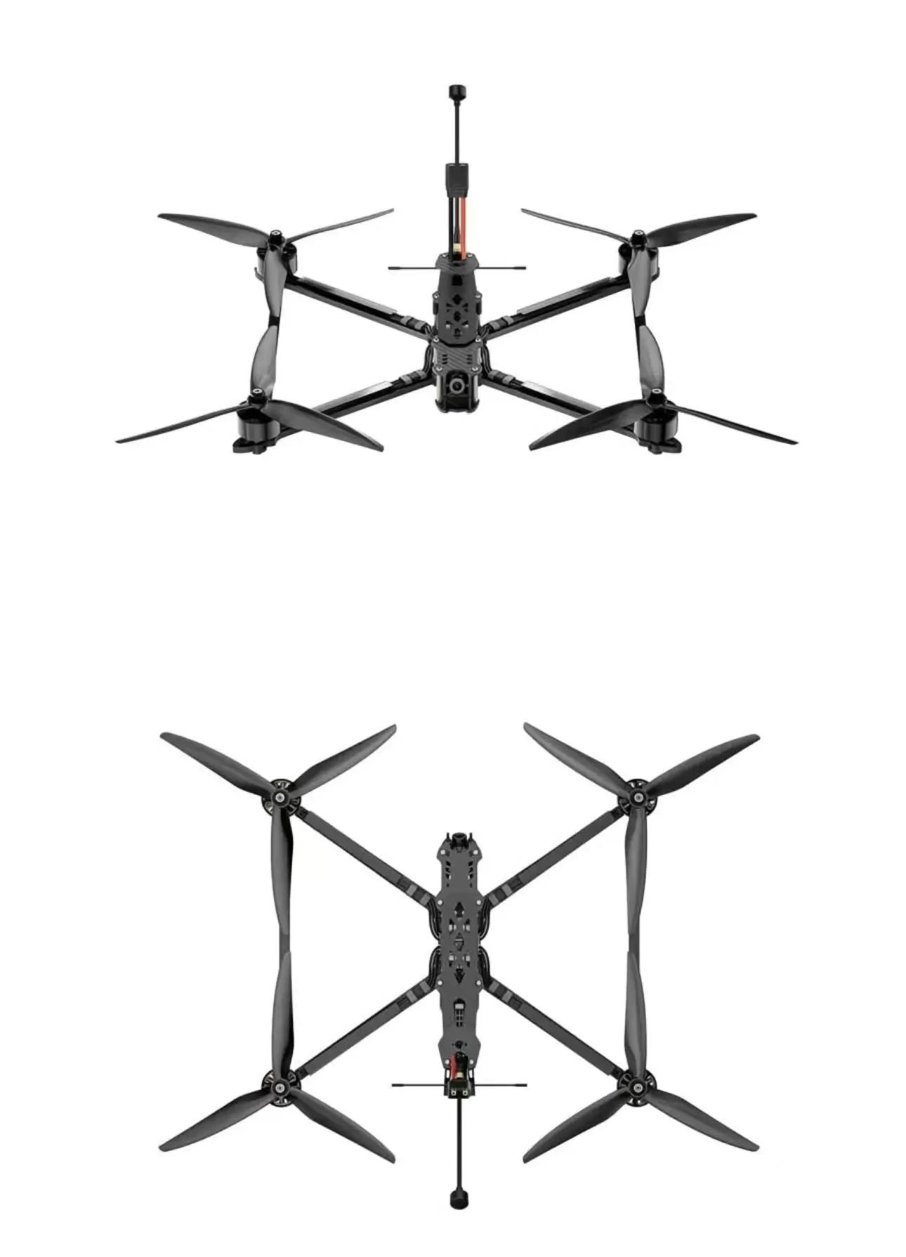13B FPV 13-inch FPV Drone with AI Guidance and Fiber Optic Transmission