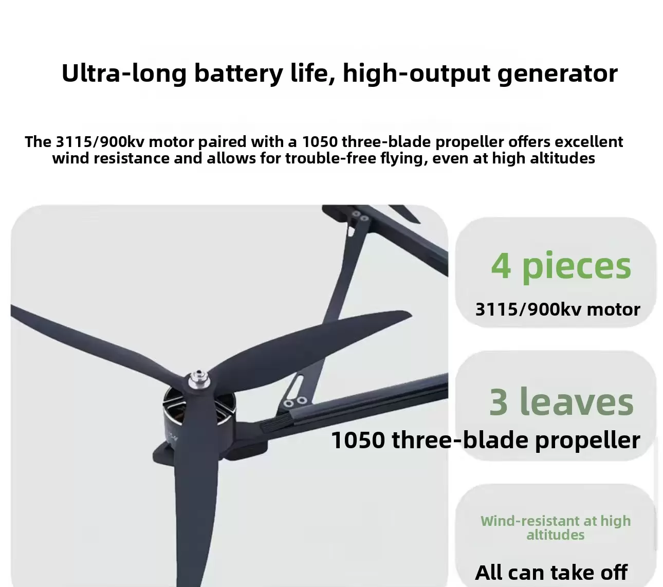 10-inch FPV Drone with AI Guidance and Fiber Optic Transmission