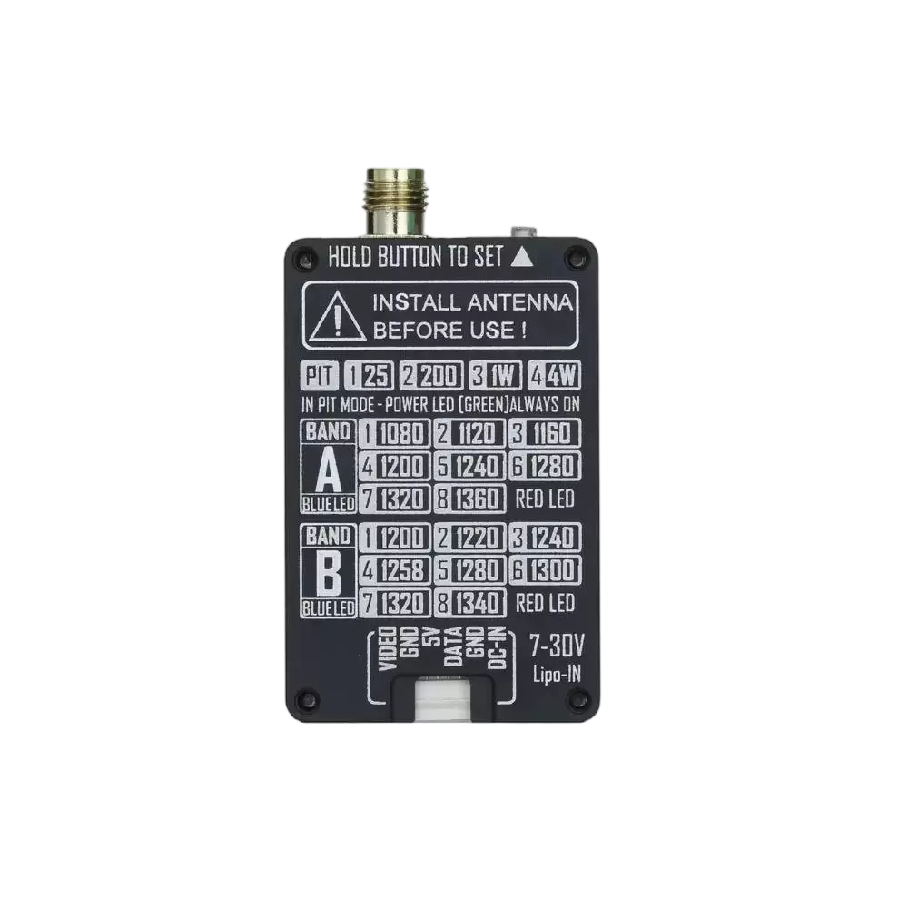 1.3Ghz 4w FPV视频发射机套装